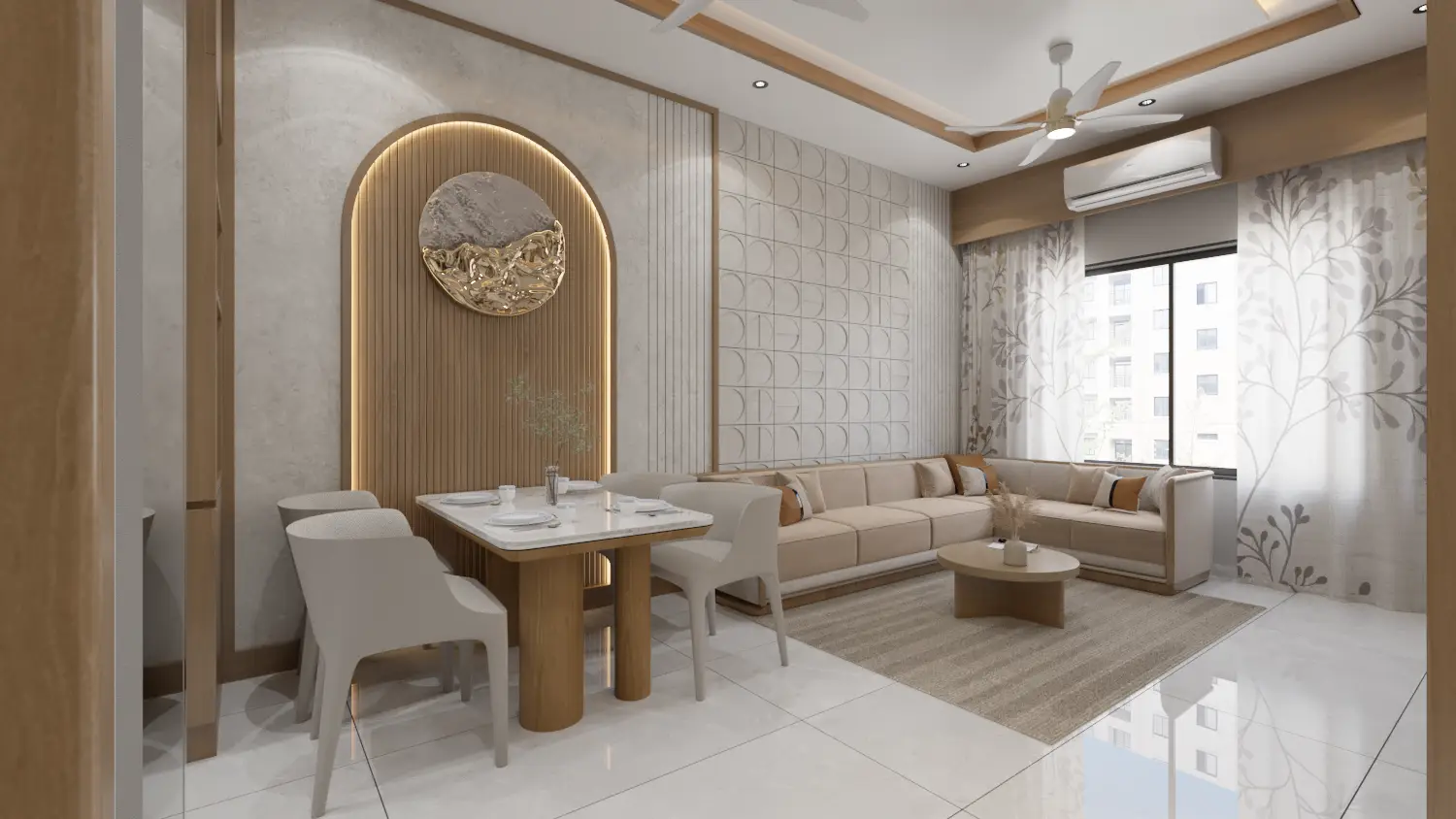 Open, naturally-lit kitchens that respect Vastu and feel modern